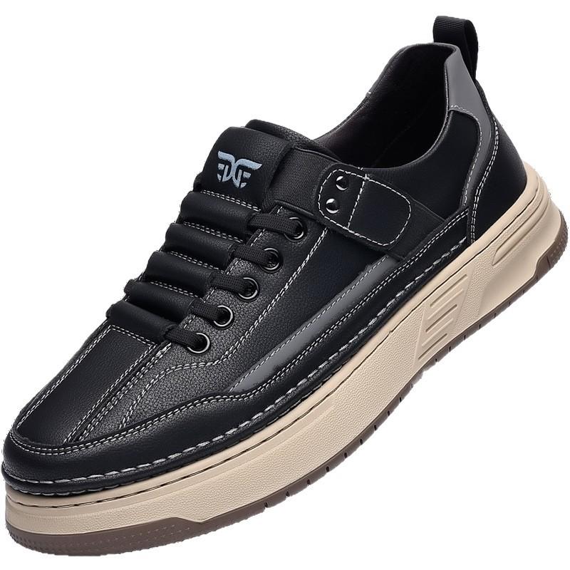 2025 autumn new men's sports style casual board shoes men's handmade online versatile shoes