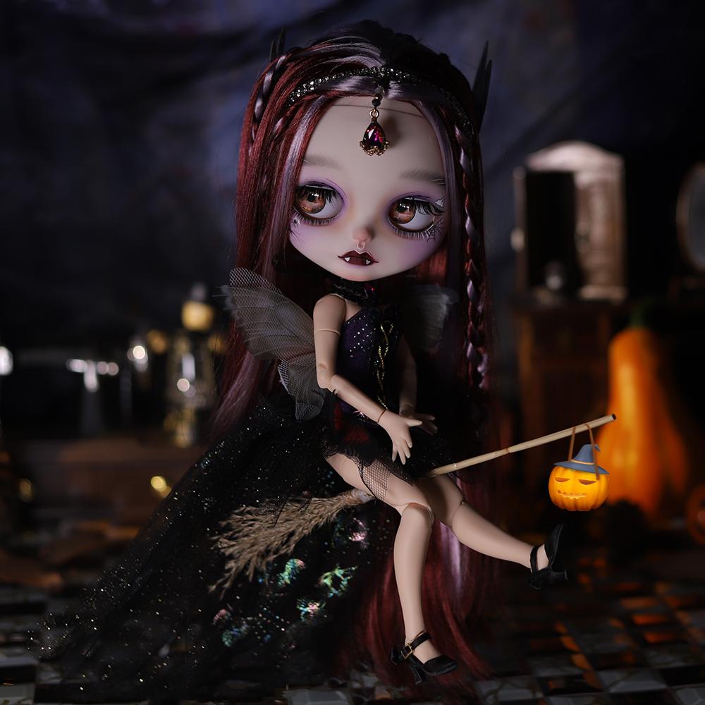 ICY DBS Blyth Doll Halloween Theme Costume 1/6 bjd Pumpkin Holiday Various Costumes Toys Anime Girls Costumes SD
