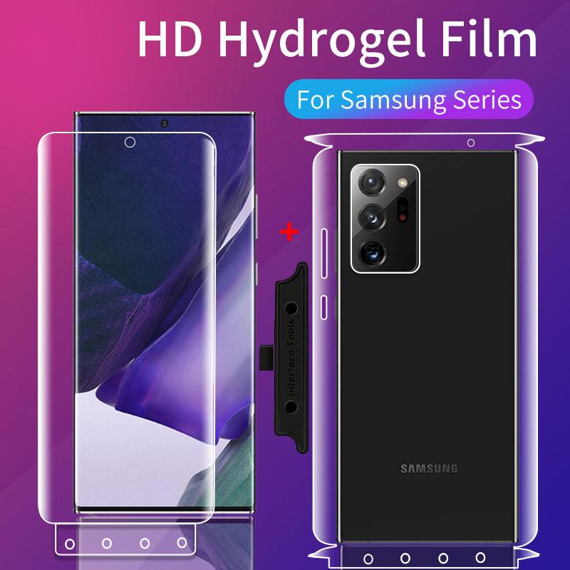 Front Back Surround All Screen Protector Soft Film For Samsung Galaxy S26 S25 S24 S23 S22 Plus Note 20 Ultra
