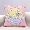 Cartoon KKewpie  Doublesided print Pillow Case for Sofa Living Room Home office Decor Protective Cover