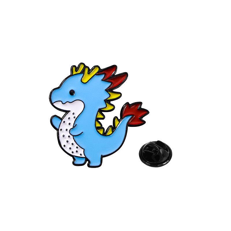 Special for little dragon brooch, cute dragon bag pendant, clothes accessories medal