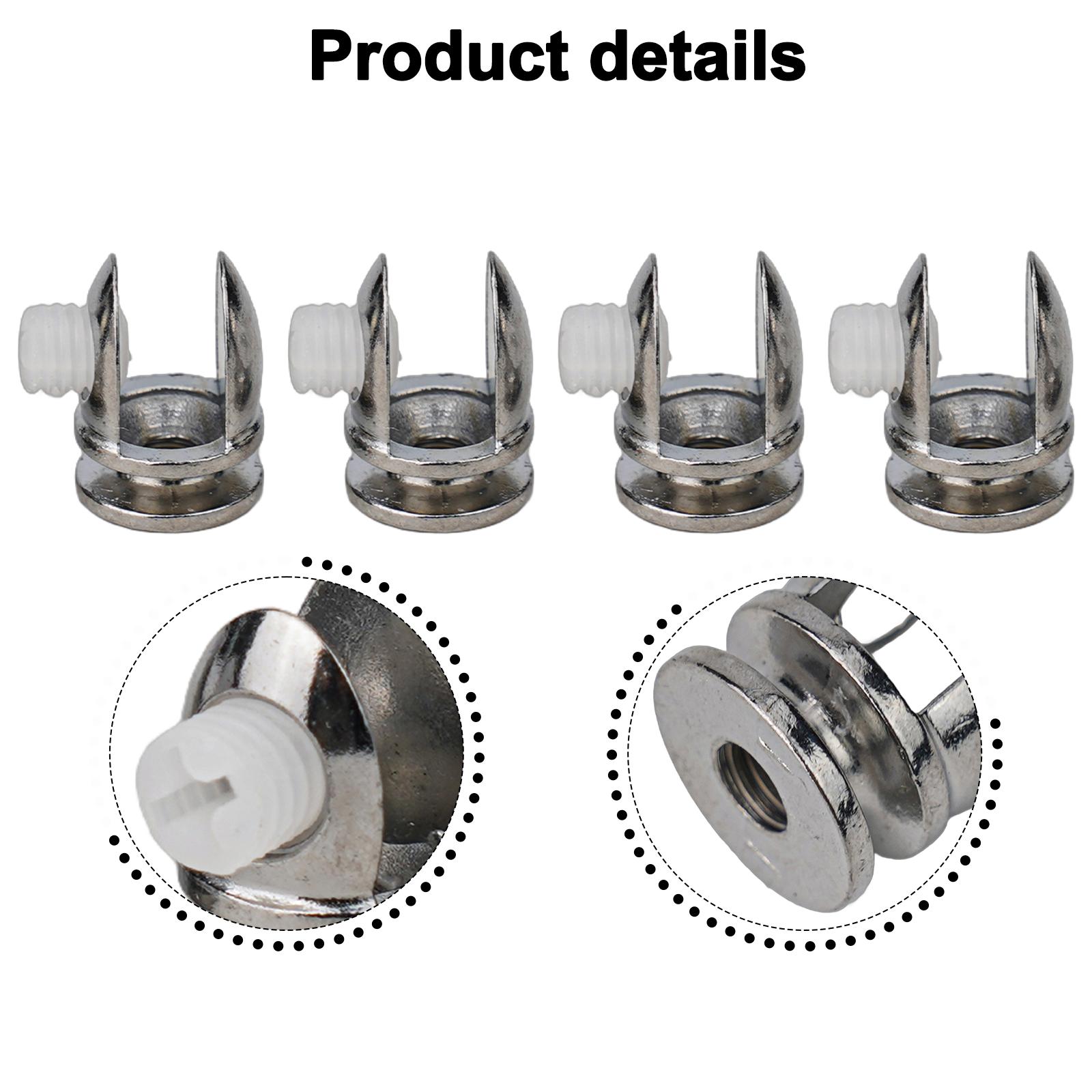 4pcs Adjustable Shelf Support Clamp Clip  For 5mm-8mm Thick Glass Partition Holder Glass Shelf Support Brackets Hardware A