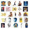 50 Stück Curry Basketball Superstar Graffiti Aufkleber für Koffer, Roller, Computer, Tablet, Cartoon Dekor.