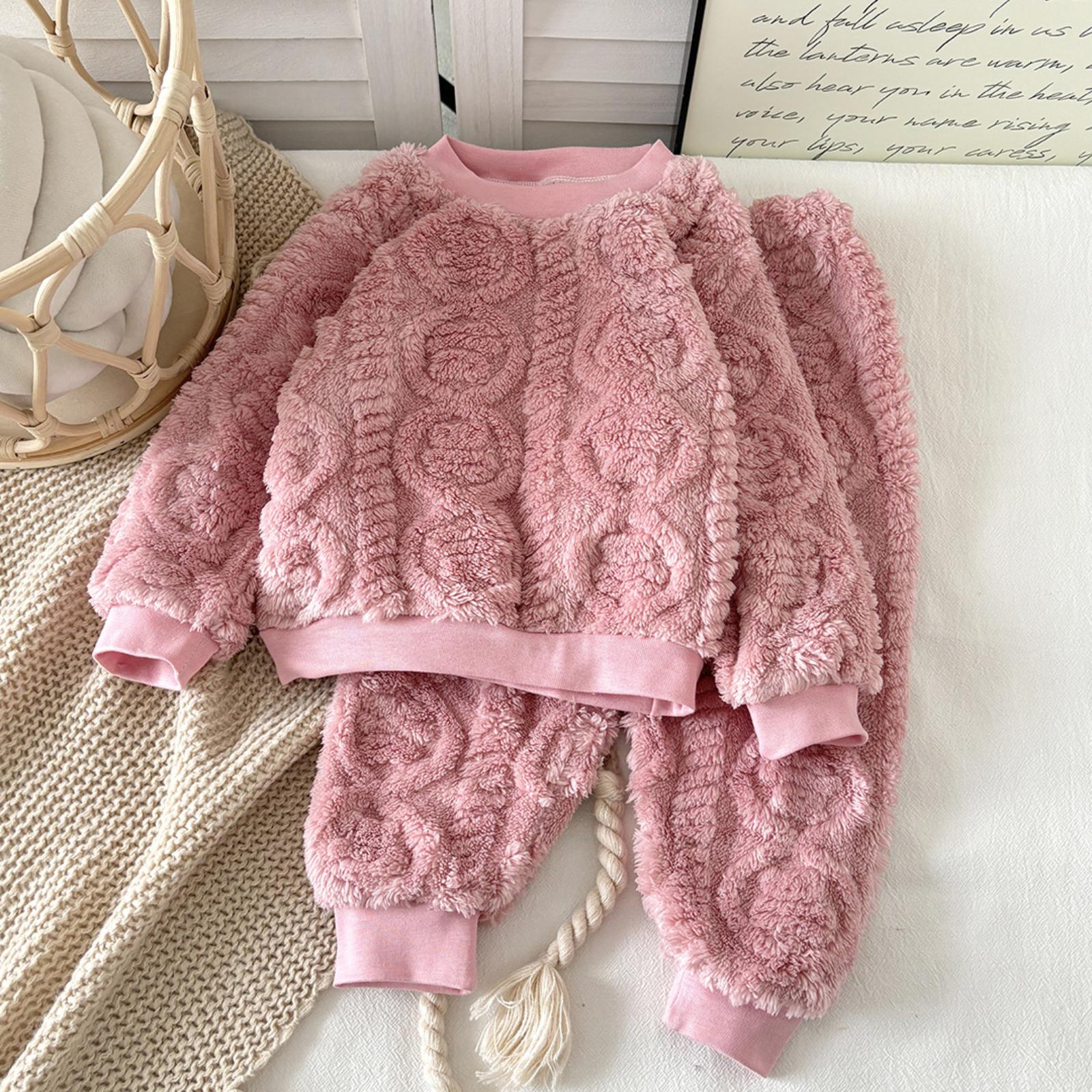 

Летний тонкий детский комплект для сна для дома 80 розовый