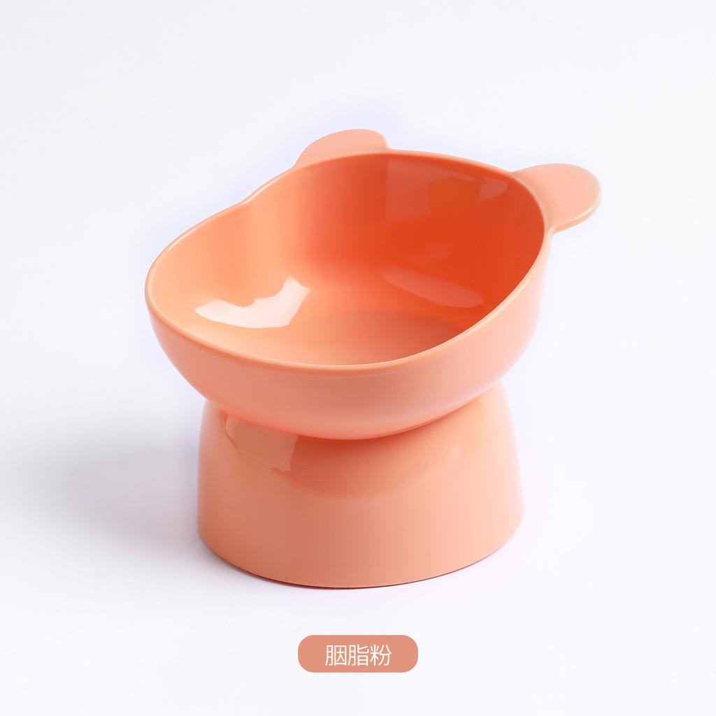 Pet Bowls with Inclined High Bottoms To Protect the Neck of Pets, Dog and Cat Water Bowls To Prevent Overturning