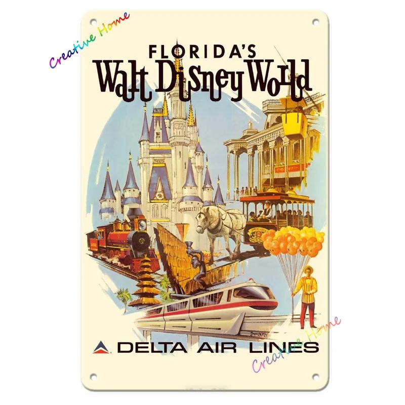 Metal Plaque Key West Southernmost Point Florida Poster Tin Sign Home Beach Club Club House Wall Decoration Retro Metal Plate