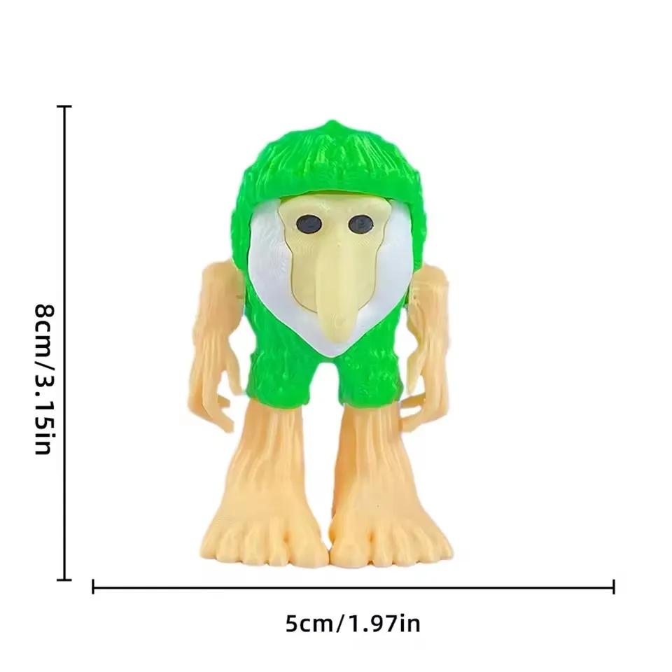 3D Printing Tung Tung Tung Sahur Action Figure Dolls Toy Tungtungsahur Model Kid Gift