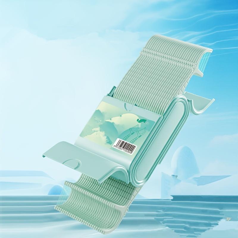 Mint Double-Line Floss Sticks, 52 Pieces, Portable Floss Container, PP Material, Suitable for Oral Care