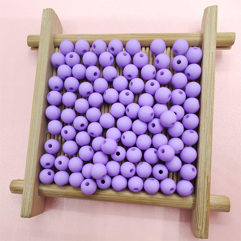 Home Party Supplies Pendant Acrylic Beads Jewelry Making Necklace Bracelet 200Pcs 6mm Handmade Material Spacer Multicolor DIY Findings