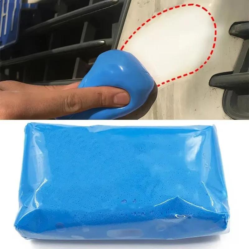 3Pcs Car Cleaning Clay Bar Vehicles Wash Mud Detailing Waxing Polish Treatment Fit Auto Glass Stains Rust Oil Cleaner Tools