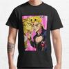 Giojo with His Stand JoJo's Bizarre Adventure Anime Gift T Shirt 100% Cotton Graphic Clothes Y2