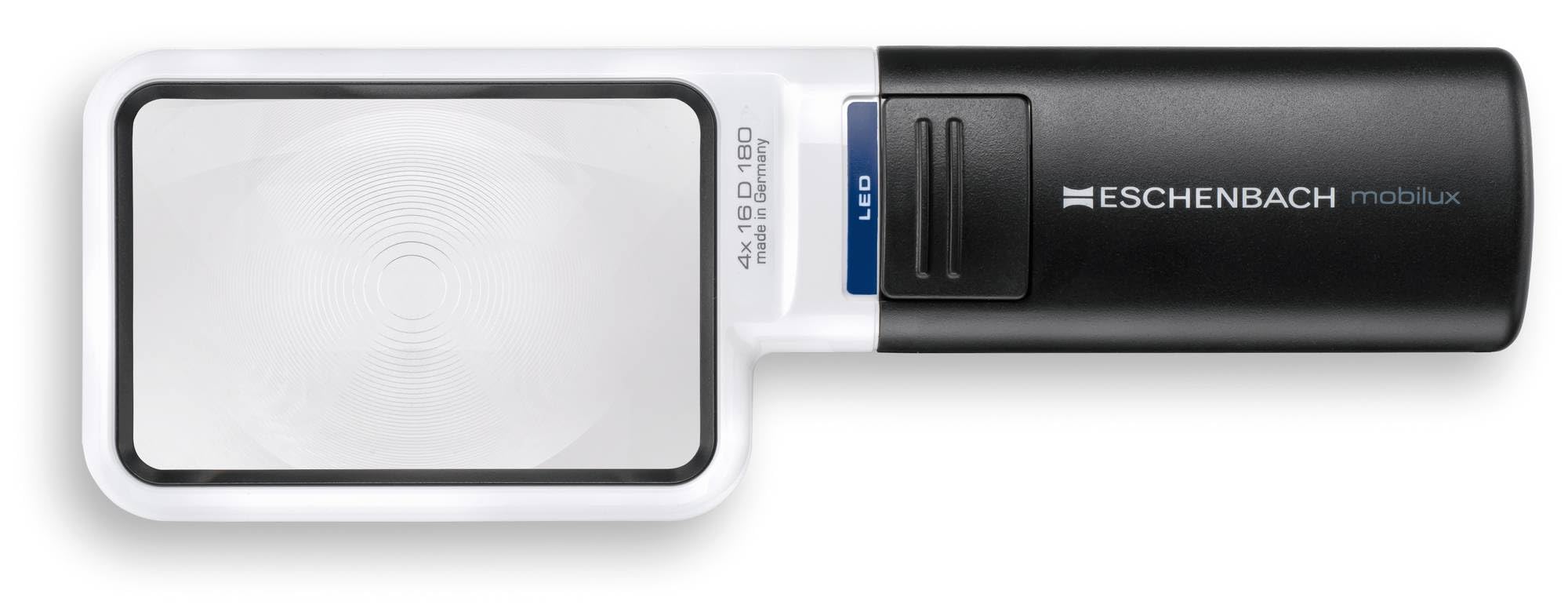 

ESCHENBACH світлодіодна лупа з широким полем зору 4x 50 x 75 мм 1511-4 чорний