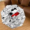 1PC Snoopy Joe Cool Umbrella-9-Rib Reinforced, Automatic Open, Lightweight & Durable, Cute Fashion Accessory for Outdoor-P0761