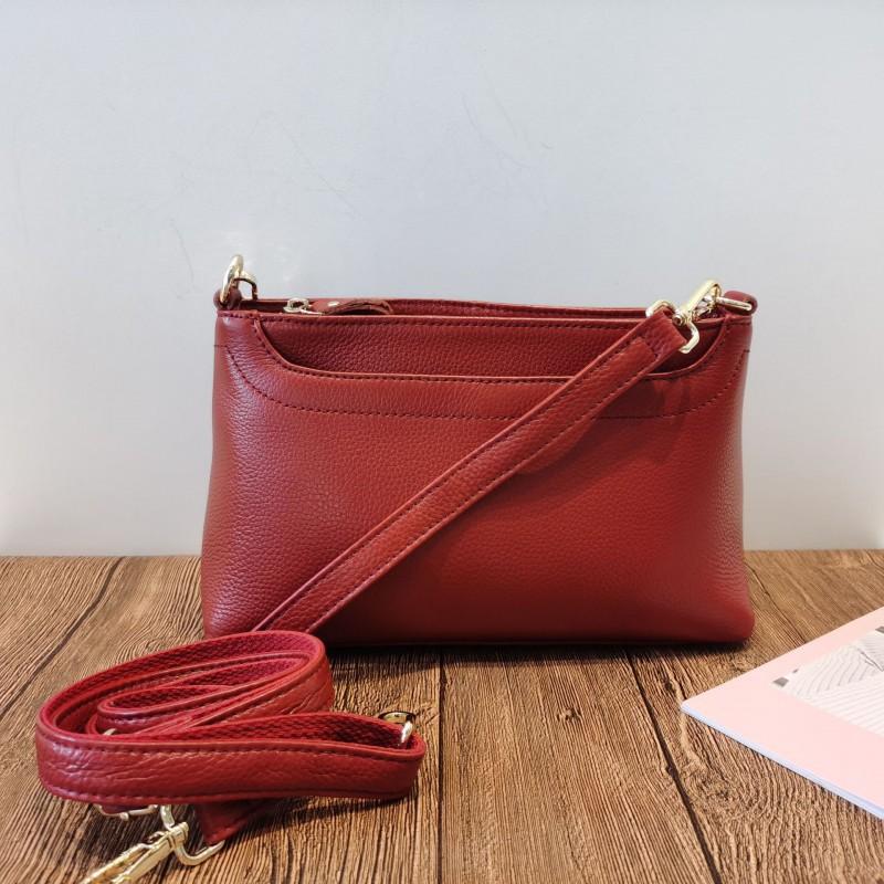 Genuine Leather Large-capacity Bag Women's Casual All-matching New Cross-border Commuting Mother's Cross-slung Small Square