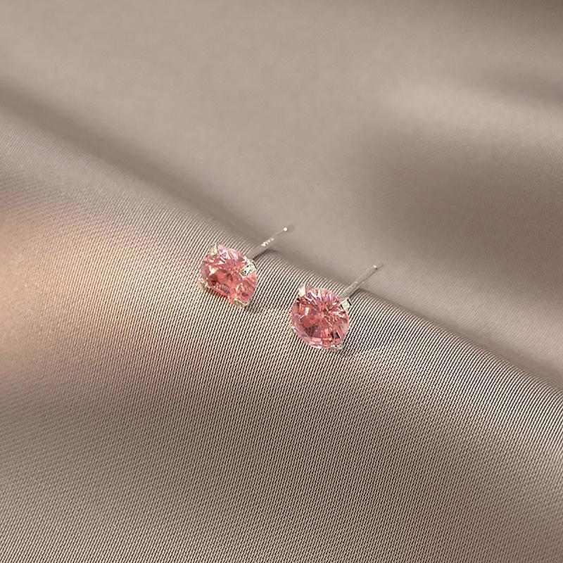 1Pair Minimalist Stud Earrings For Women Girls Cute Vintage Exquisite Mini Earrings Daily Jewelry Accessories Gift