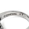 NON BRAND - Chrysoberyl Cat's Eye DiamondRing ring Pt900/Chrysobell Cat's Eye #7.5(JP Size) Array