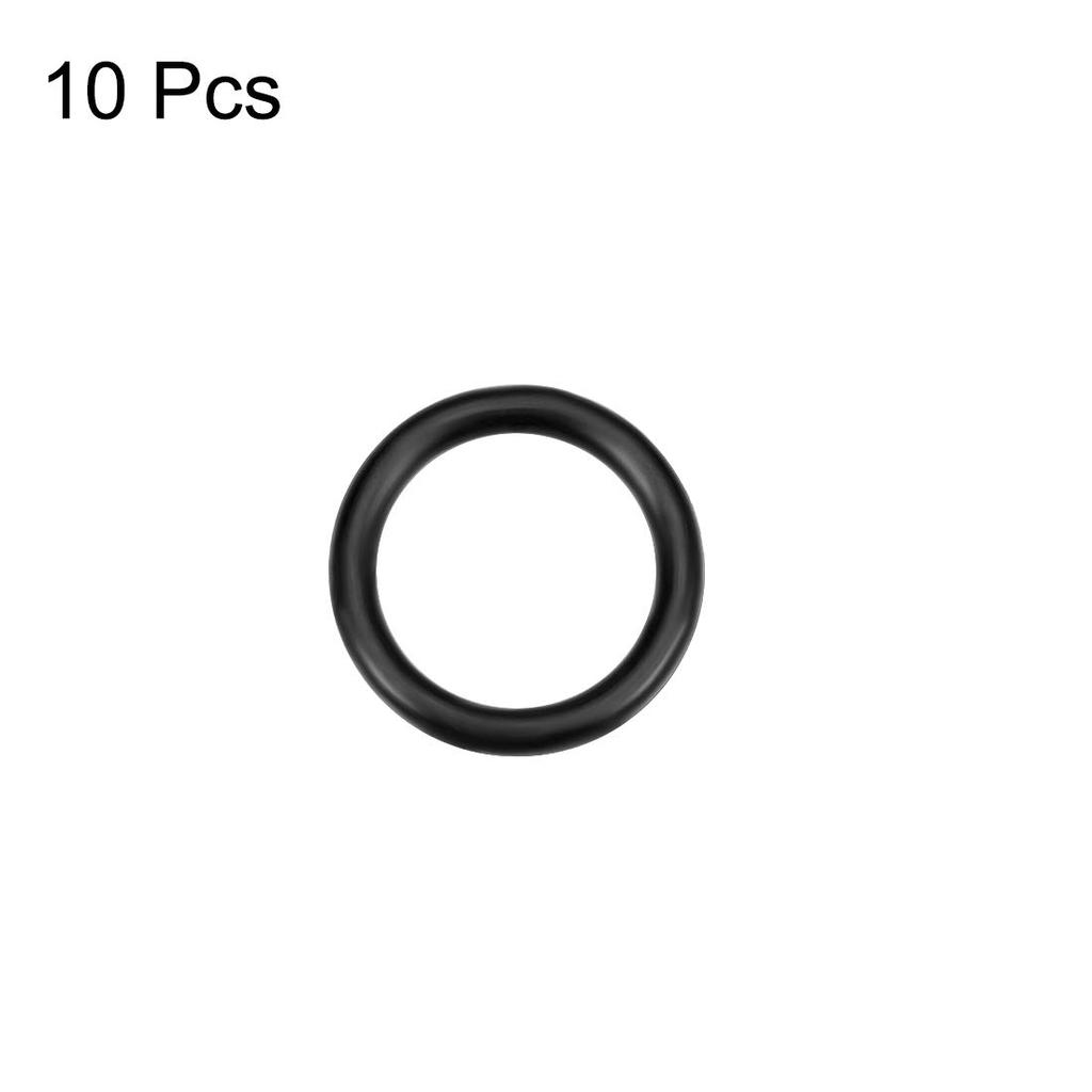 uxcell Nitrile Rubber O-Ring Sealing Gasket 11.5mm OD 8.5mm ID 1.5mm Width Metric Nitrile Rubber Pack of 10