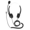 Telephone Headset Business Office Call Center Corded Headset for Landline desktop PhonesVH500D 3.5 (Binaural)