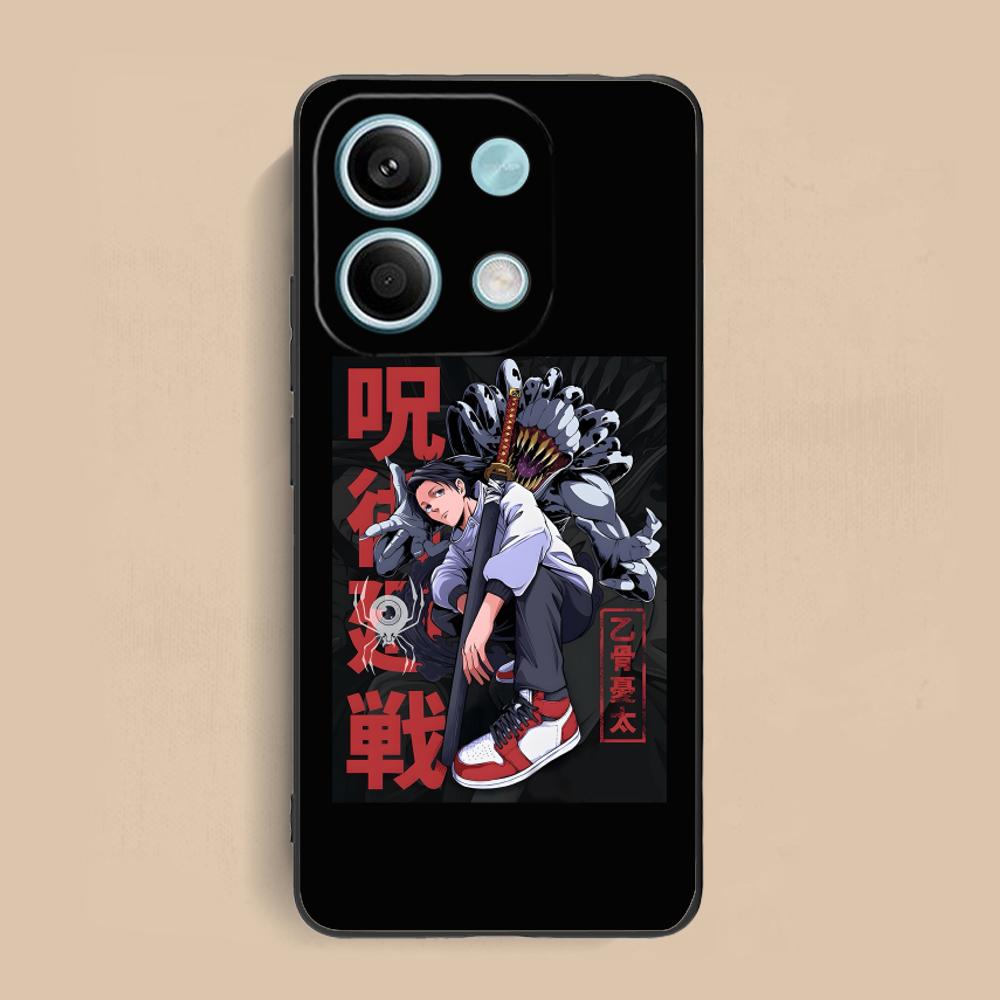 Jujutsu Kaisen Yuta Okkotsu Phone Case for Xiaomi Redmi 15 14 13 12 A5 3 2 1 C Plus 4G 5G Colorful Printing Cover Luxury Pretty
