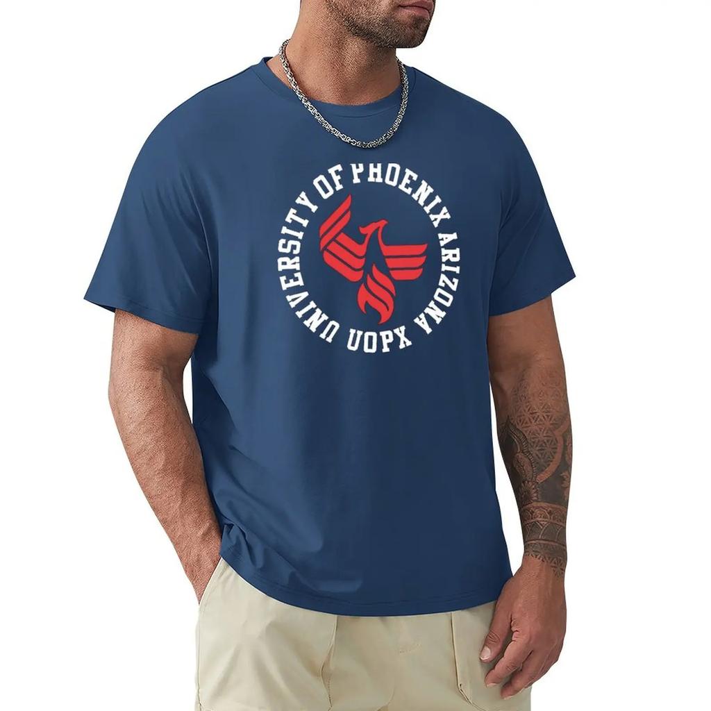 The University of Phoenix Thinking Ahead T-Shirt blacks edition hippie clothes white t shirts