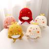 Knitted Fabric Kids Beanie Cartoon Print Toddler Hat Soft Touch Children Beanie  Daily Outdoor