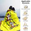 1pc, Disney Chip & Dale Throw Blanket Cute Cartoon Animal Design for Home Decor, Couch Cover, Outdoor Use, Travel, Camping, Car, Beach