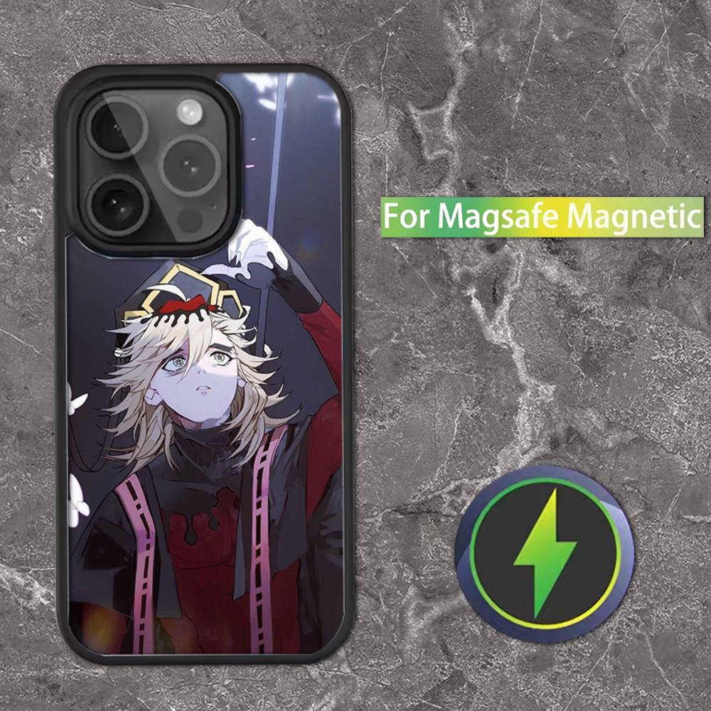 Douma D-DemonS S-Slayer Phone Case For iPhone 16,15,14,13,12,11,Pro,Max,Plus,Mini,SE Magsafe Magnetic Wireless Charging