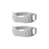 1 Pair Silicone Patella Knee Strap Adjustable Knee Brace Support Band  for Running Basketball
