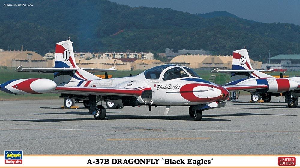 

Hasegawa South Korean Air Force Dragonfly Black Eagles Plastic Model Kit 02072 1/72 A-37B