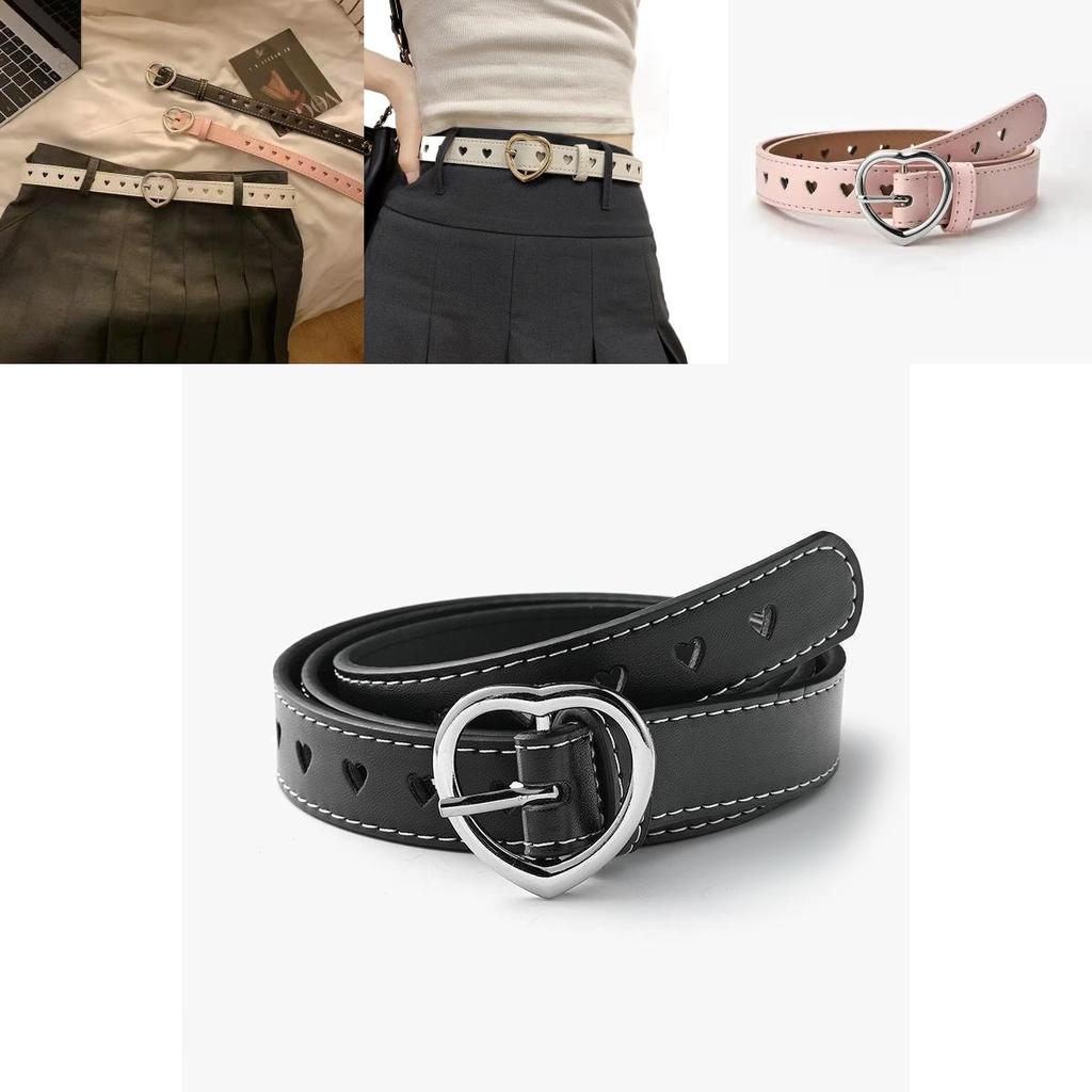 Stylish Korean Women's Simple Pin Buckle Belt Versatile Casual Fashion Accessory