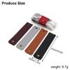 Set Of 6 PU Leather Napkin Rings Napkin Holders Elegant Dinner Table Decoration for Weddings Tableware Accessories