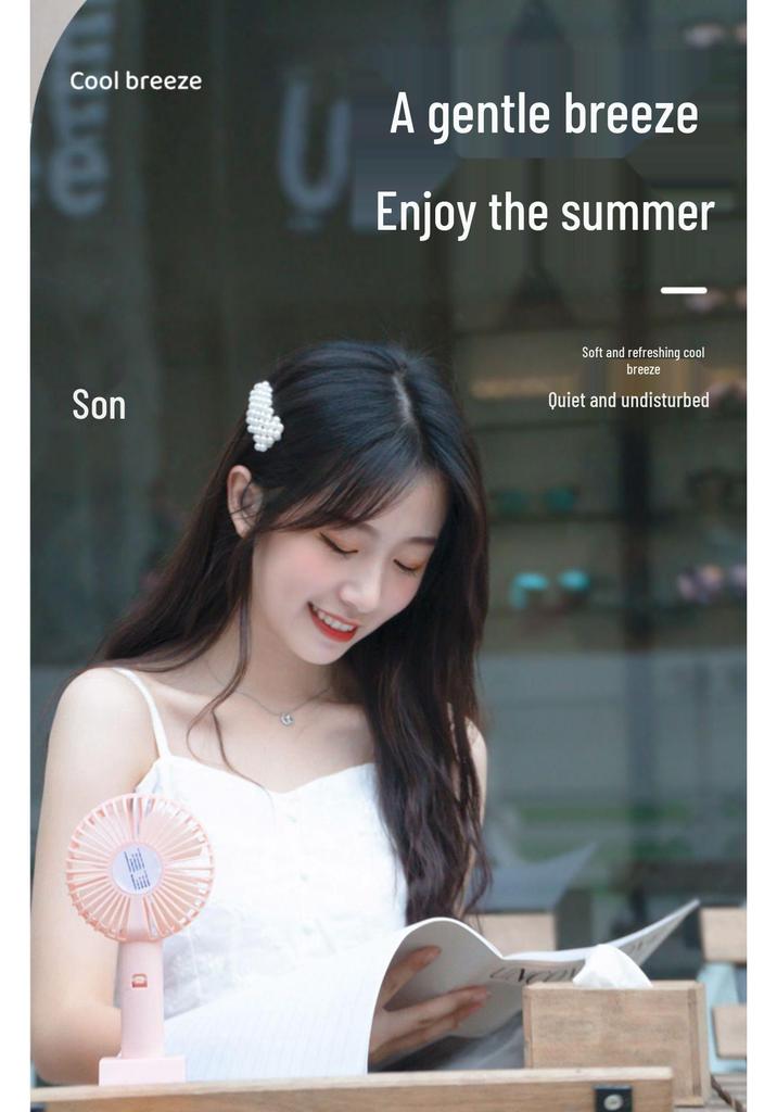Portable USB Rechargeable Silent Mini Fan