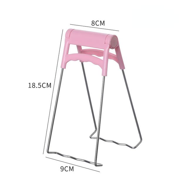 Anti-scalding Clip Dish Clamp Steamer Gripper Silicone Gloves Microwave Oven Tray Non-slip Pan Gripper Clip Kitchen Accessories