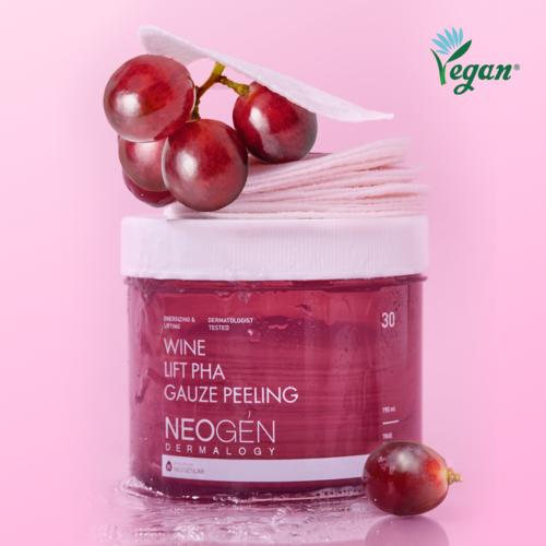 NEOGEN Wine Lift PHA Gauze Peeling 30 sheets
