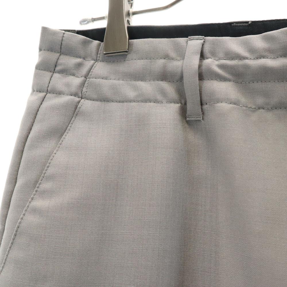 PRADA Italian mohair blend Wool pants 38S gray slacks Women Used