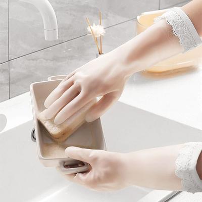Domácí rukavice Mytí nádobí Kuchyňské Gumové Odolné Čisticí Domácí práce Praní prádla PVC Vodotěsné rukavice