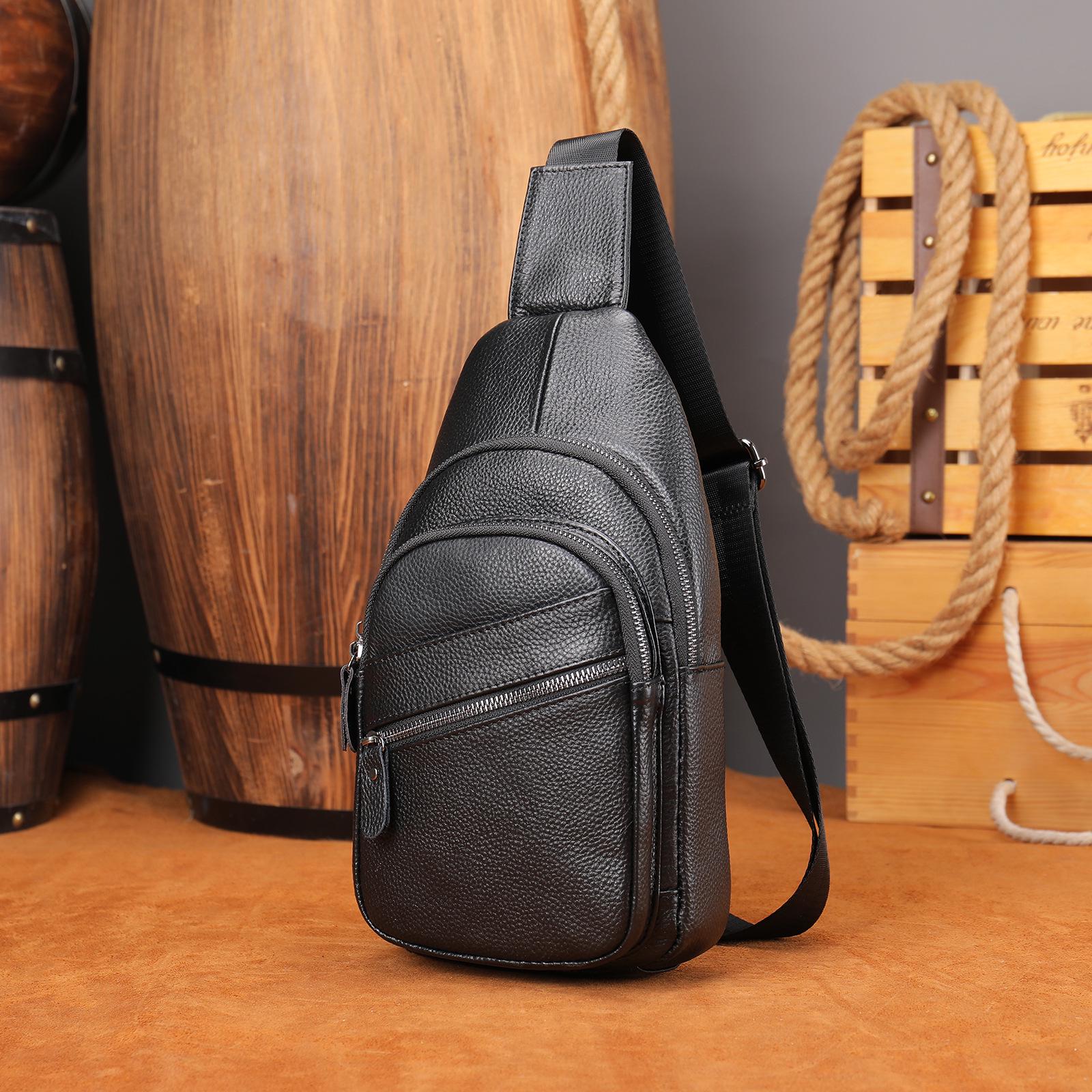 

Мужская сумка через плечо Marant из натуральной кожи