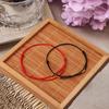 Handgefertigtes Perlenarmband Rotes Seil Verstellbar Transfer Glücksperlen Einfacher Stil Freundschaftsarmband Feiner Schmuck Geschenk