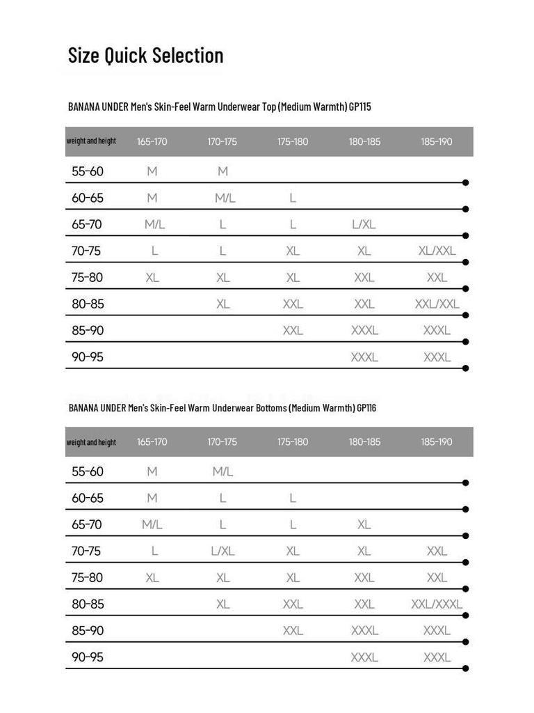 beneunder Men's Fleece-Lined Thermal Base Layer Pants GP116