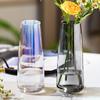 1 Simple Solid Color Glass Vase, Spring and Summer Home Decoration, St. Patrick's Day Easter Decoration