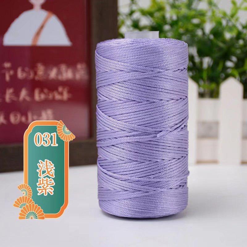 Mercerized Ice Hemp Thread 100G Shaft Medium And Thin Hollow Thread Sun Hat Shoes Crochet Hand-Woven Thread Full Free Shipping