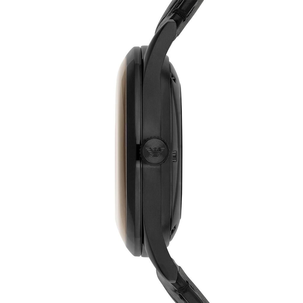 Emporio Armani Men's AR1923 Dress Black Leather Watch