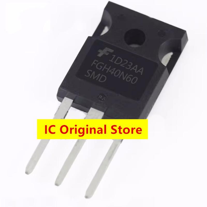

10pcs FGH40N60SMD New Imported Original 40N60 TO-3P MOSField Effect Tube 40A 600V FGH40N60