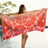 1pc Gradient Orange Beach Towel Quick-drying Super Absorbent Suitable for Swimming Beach Pool Gym Summer Gift for Friends Family