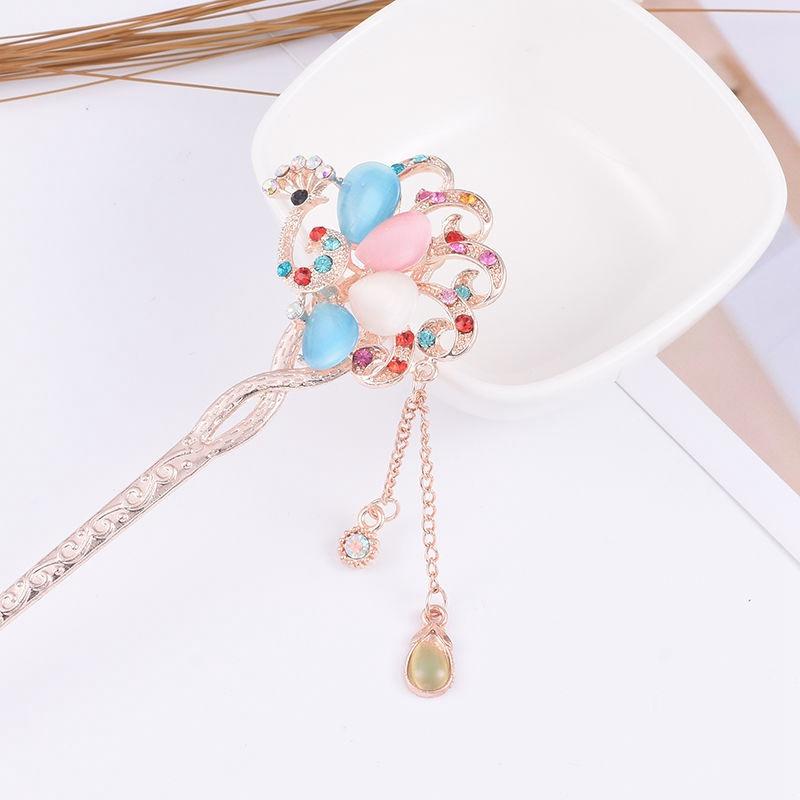 Hairpin Hair Accessories Hairpin Updo Hair Clasp Ethnic Style Alloy