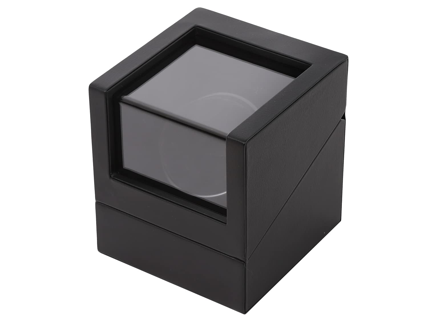 

IGIMI Подзавод часов с 12 центральными синтетическими одинарными Mabuchi, подарочная упаковка, официально импортировано IG-ZERO 104B-1S остановка в 12 часов, кожа, часы, черный,