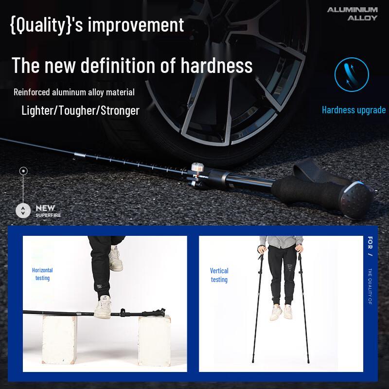 SupFire Folding Telescopic Trekking Pole