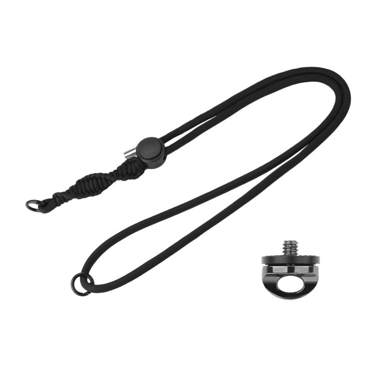 PULUZ Sports Camera Lanyard Long Adjustable Anti-lost Rope for DJI OSMO Pocket 3 / Insta360 X5