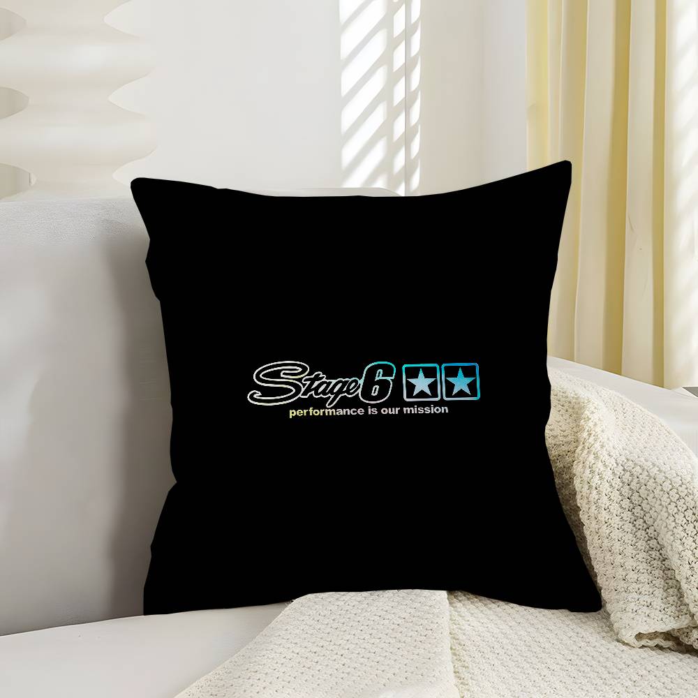 Fashion S-Stickers S-Stages 6 Personalized Pillow Cover Kids Bedroom Wild Party Decor Pillowcase Kid Birthday Shower Gift