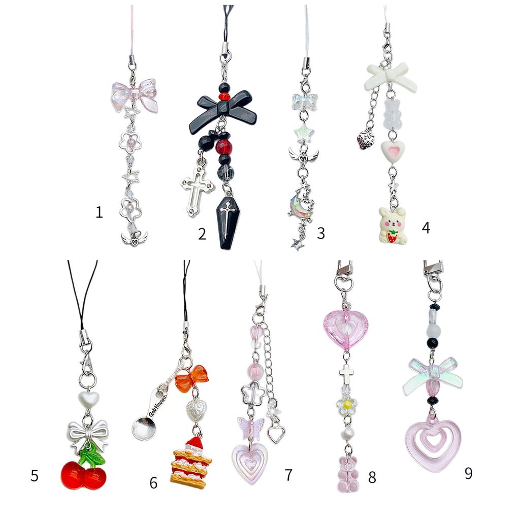 Stylish Camera Pendant Cute Phone Charm Bag Pendant Perfect Bag Accessory Phone Jewelry Perfect Gift for Fashion Lover